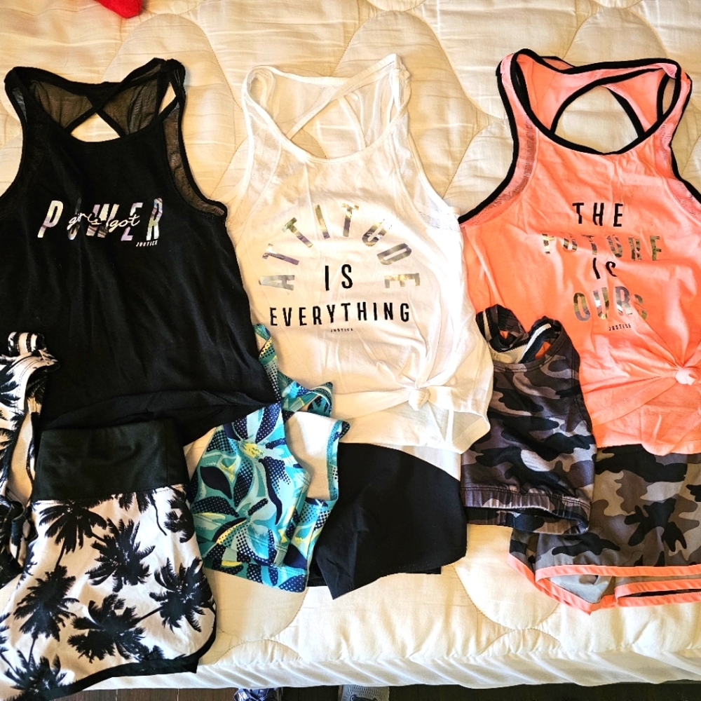 Justice Athletic Outfits